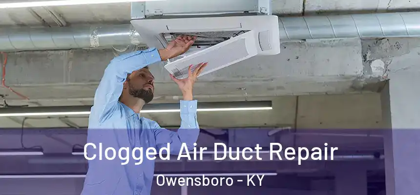  Clogged Air Duct Repair Owensboro - KY